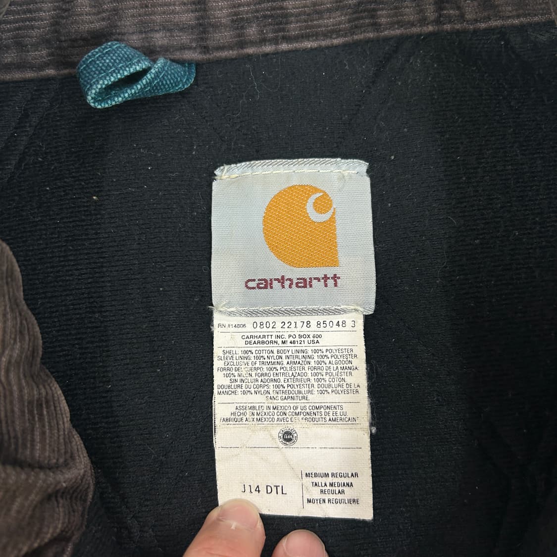 칼하트 산타페 민트초코 자켓 상품이미지2