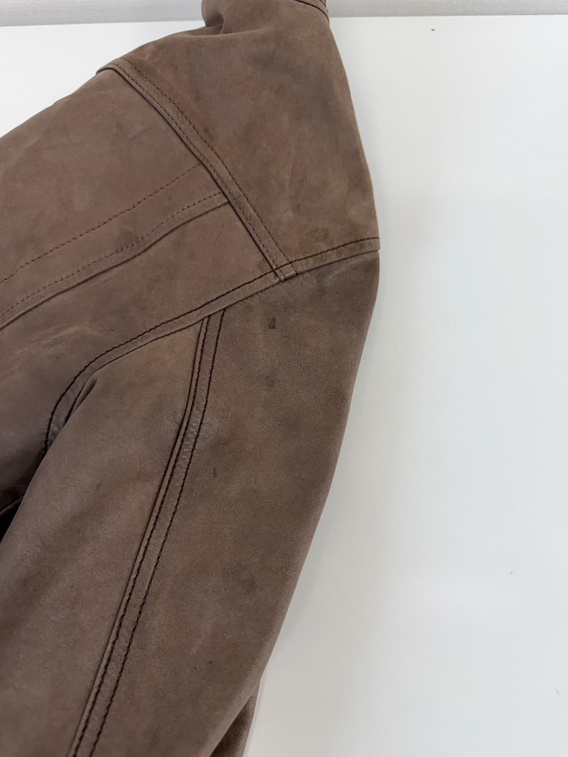 빈티지 소가죽 자켓 (s) 상품이미지5