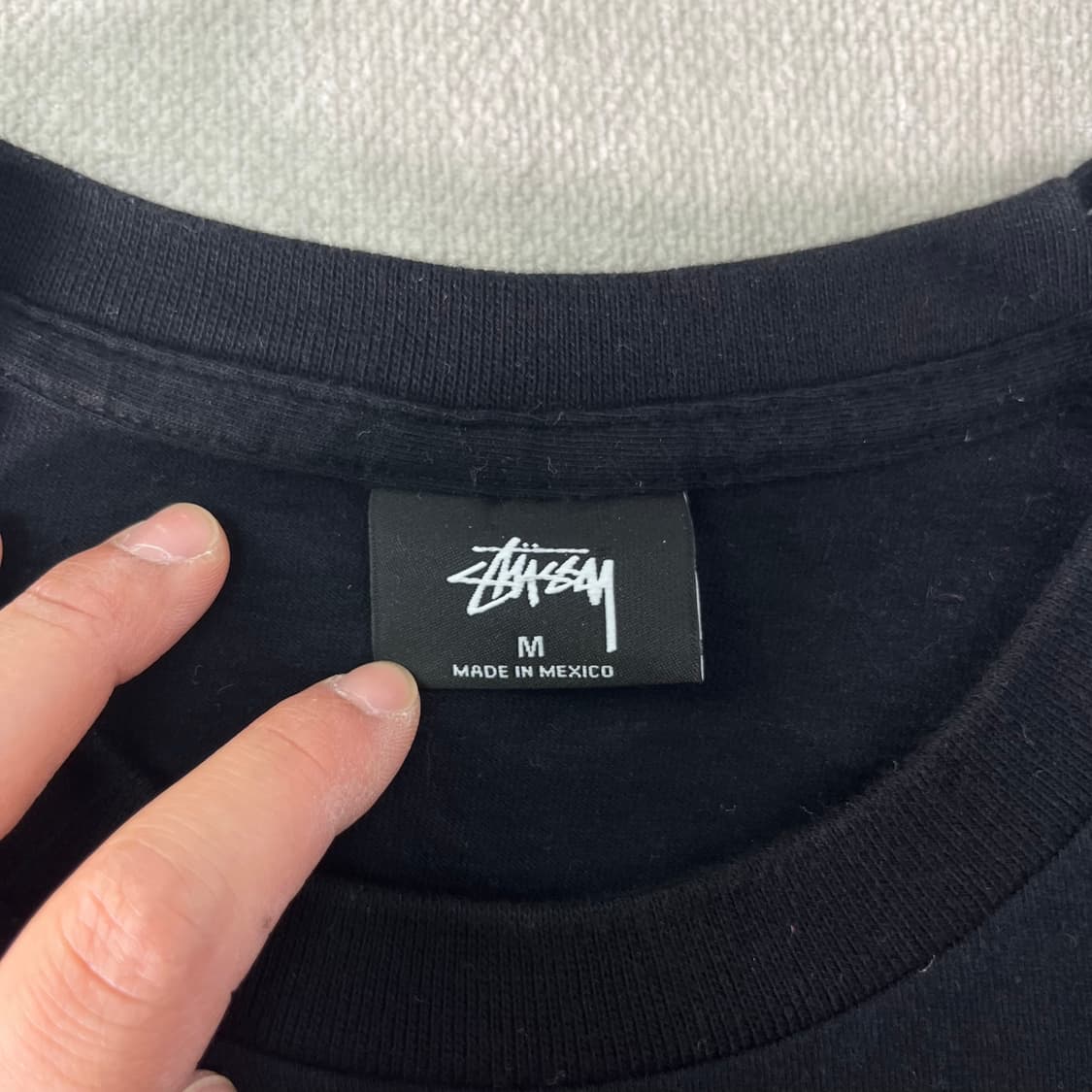 100 스투시 월드와이드 코튼 롱슬리브 티셔츠 상품이미지4