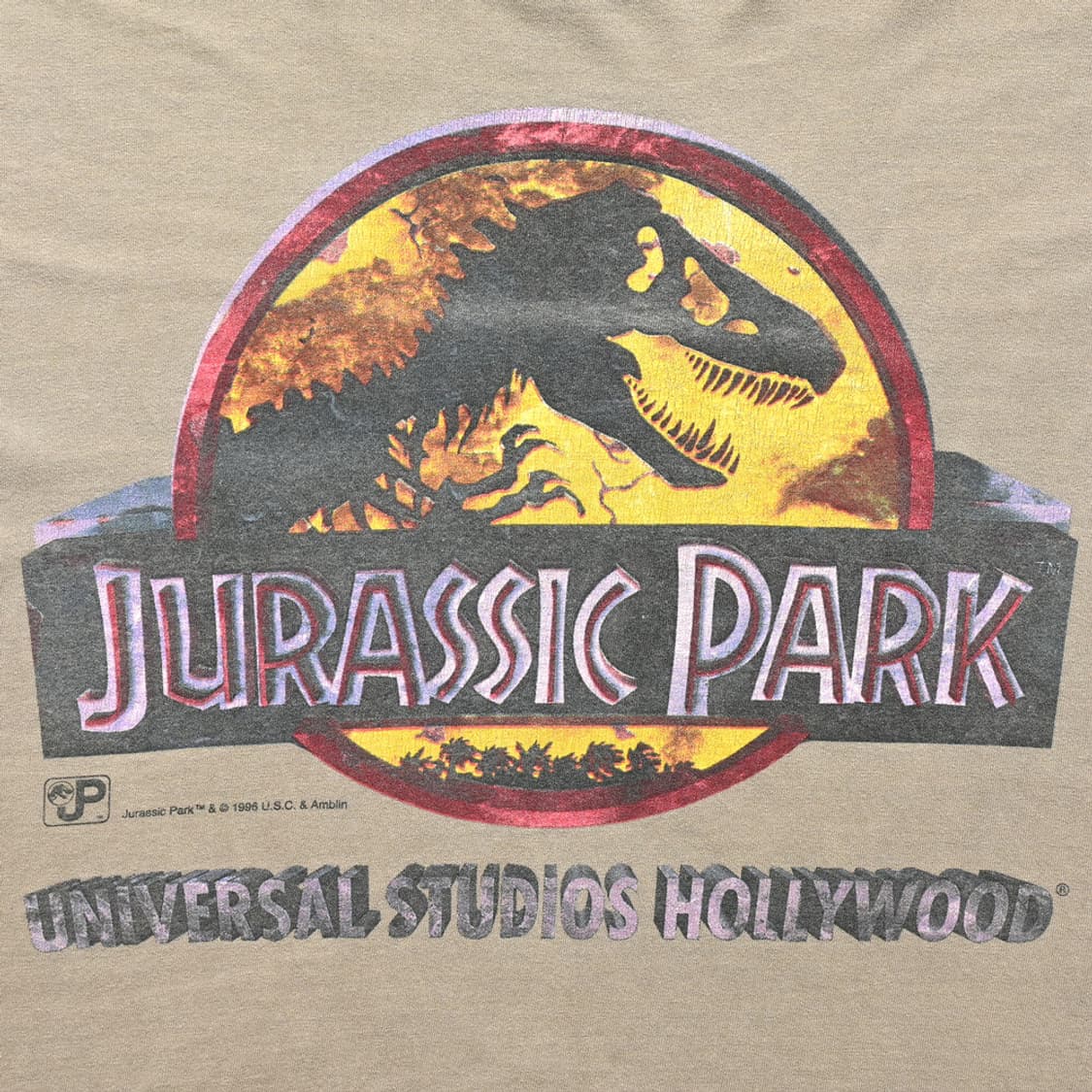 90s Jurassic Park 쥬라기 공원 빈티지 티셔츠 상품이미지3