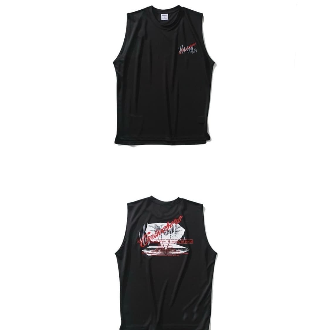 [L] Gainsboro 게인스보로 블랙 라운드 나시 상품이미지3