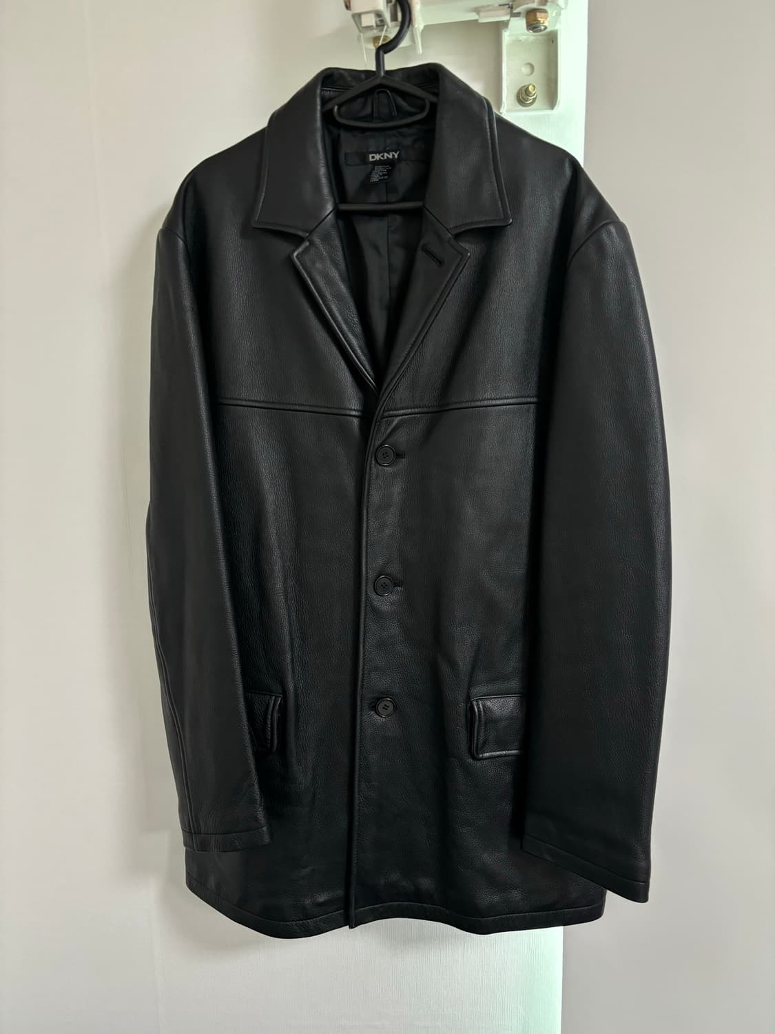 DKNY 빈티지 레더 카코트 올드갭 상품이미지2