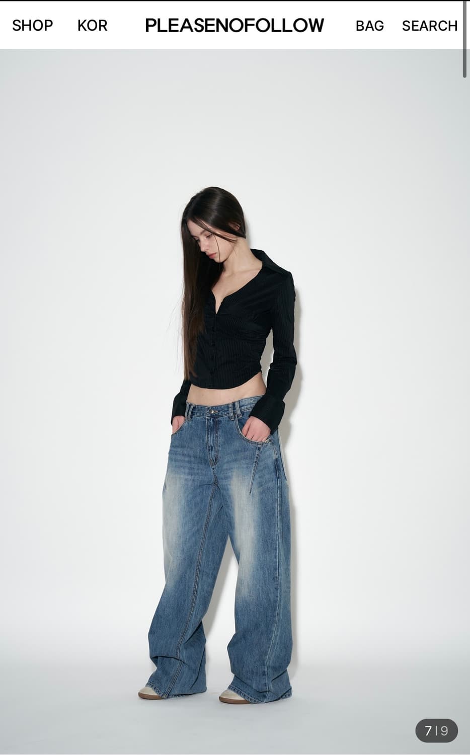 플리즈노팔로우 chloe v shirt 상품이미지2