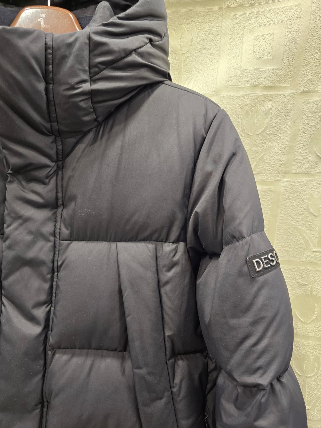 데상트 남성 벤치다운 구스다운 롱패딩 95 상품이미지3