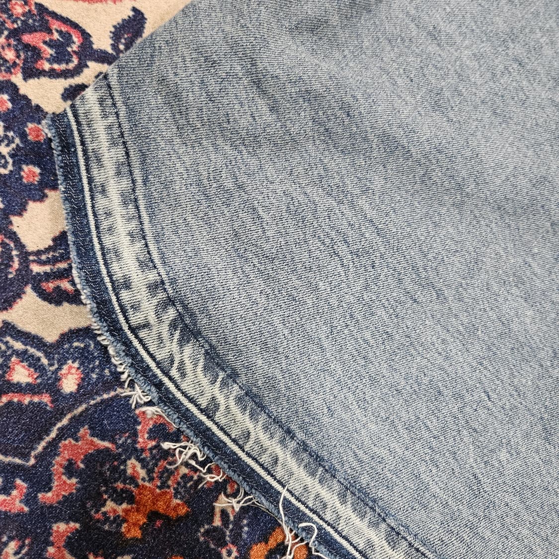 시스템(System) 20ss 빈티지 루즈핏 메탈로고 데님 셔츠 상품이미지8