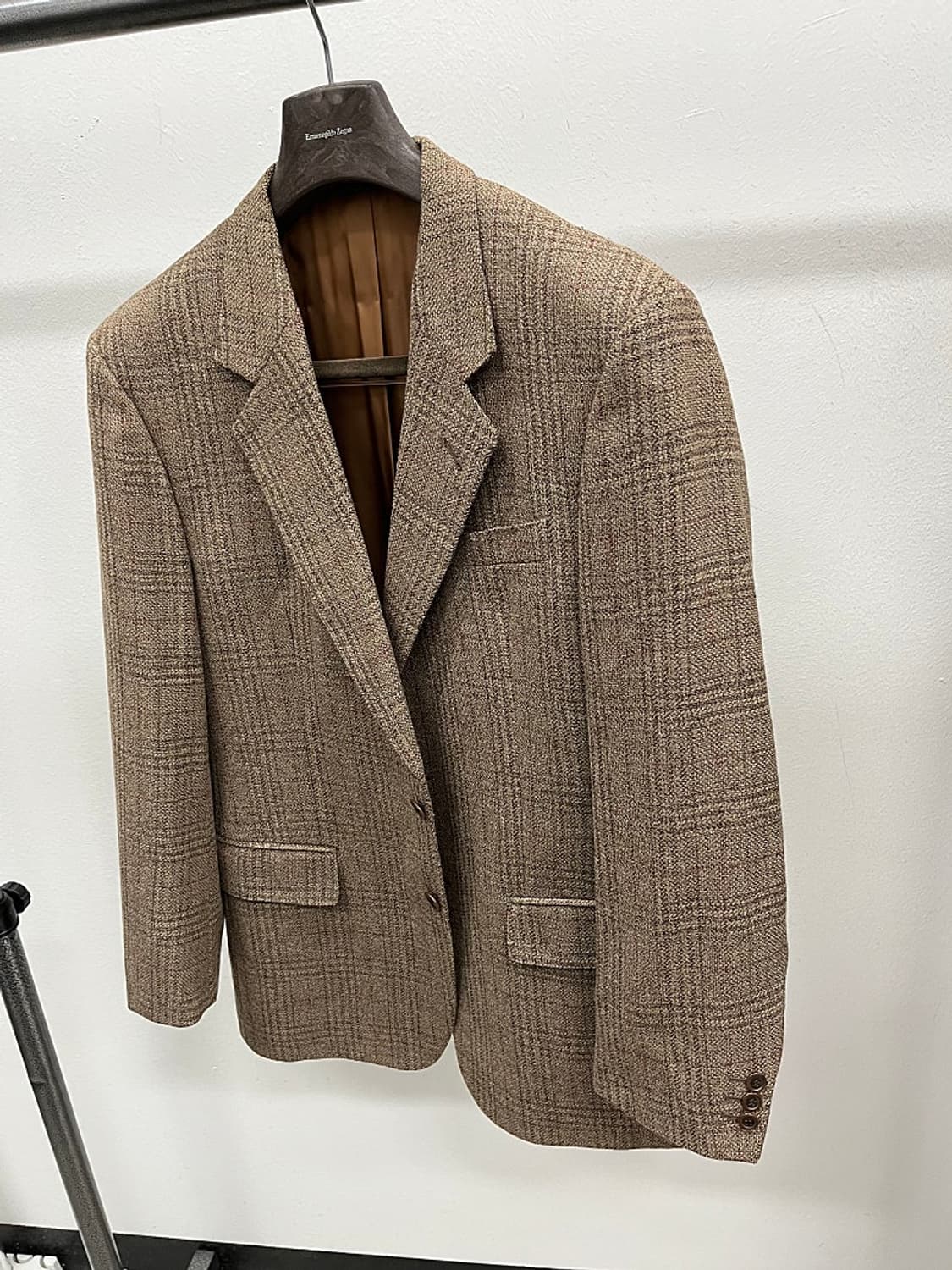 105) 버버리 노바체크 울 자켓  상품이미지1