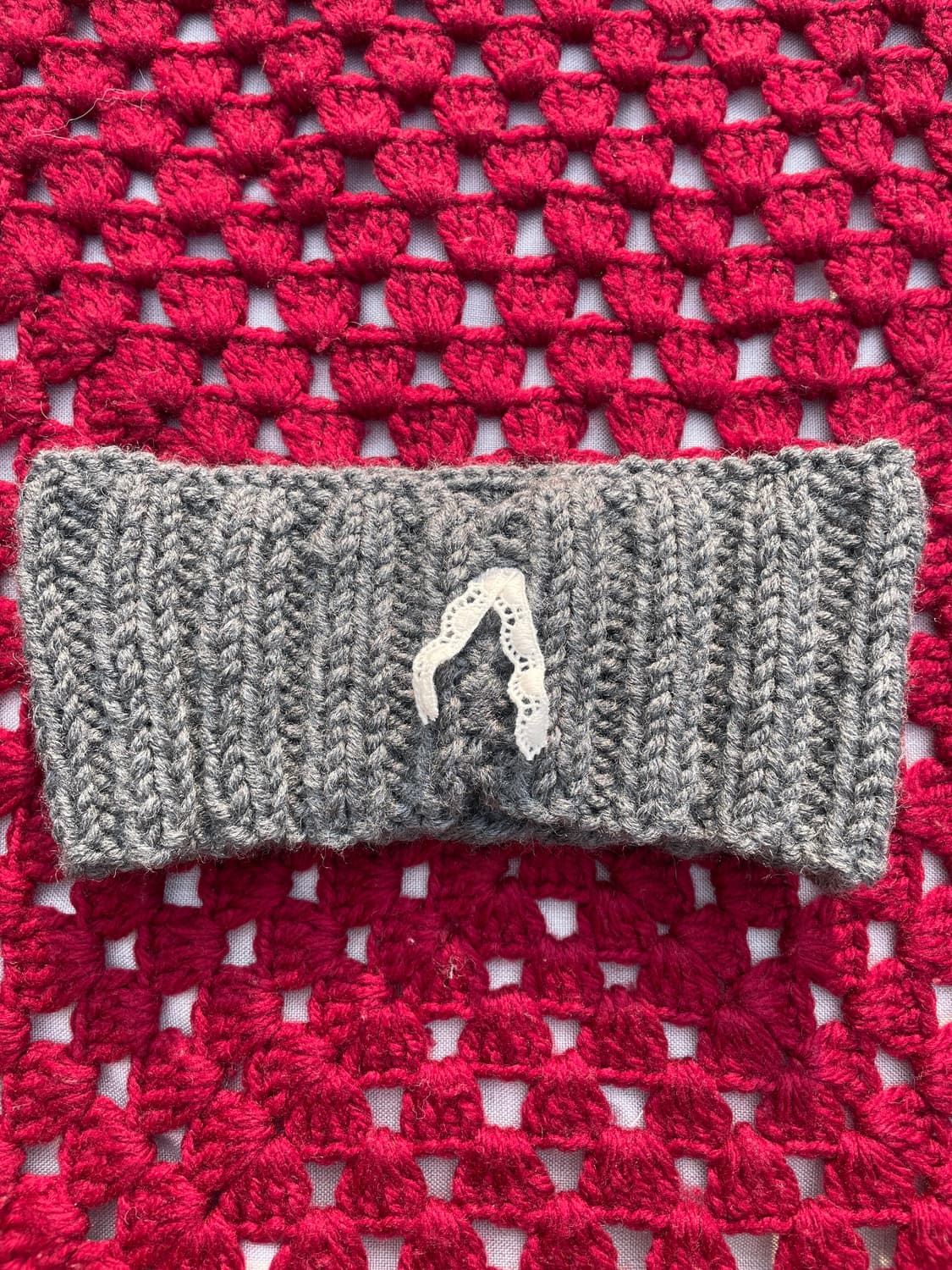 핸드메이드 니트 헤어밴드 상품이미지2