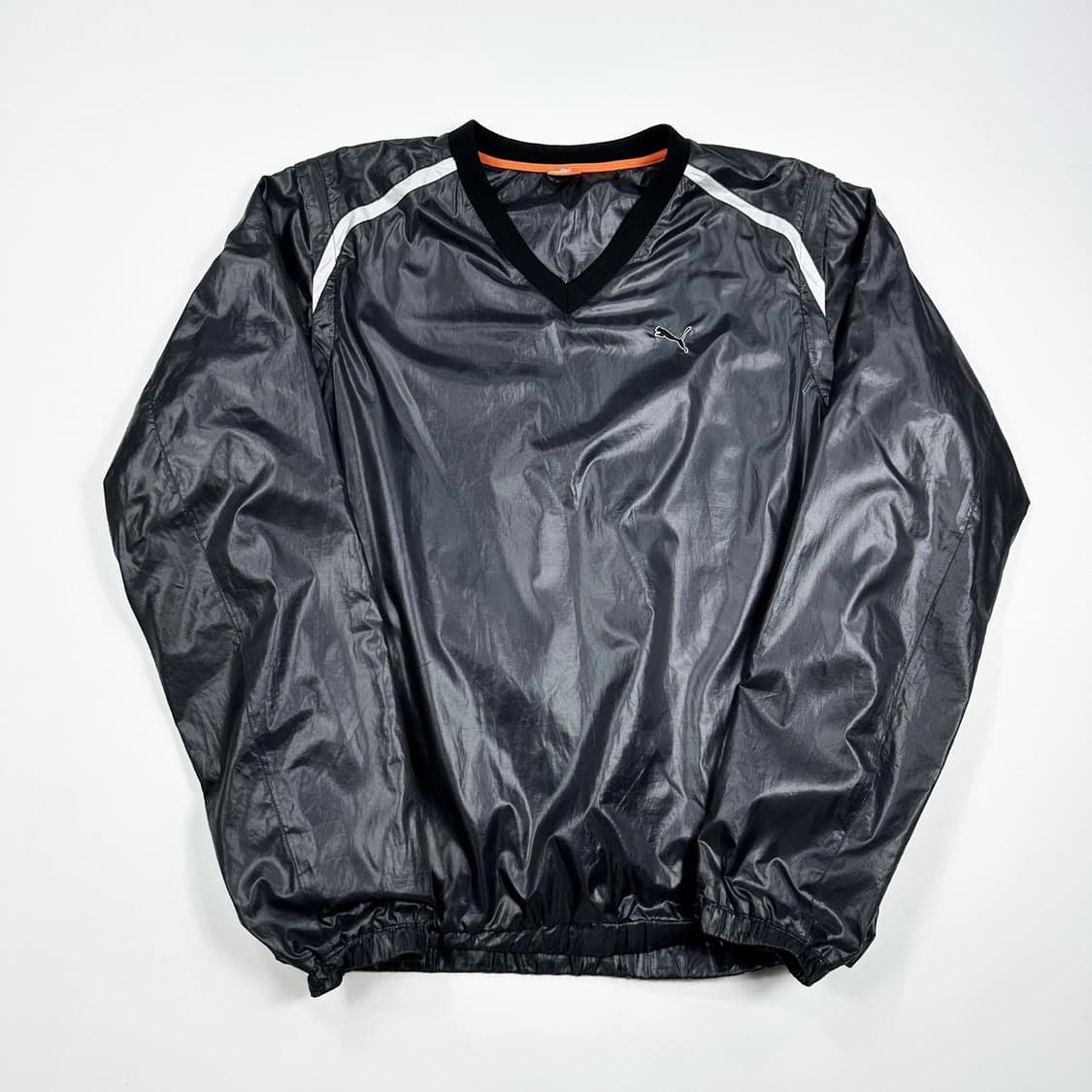 푸마 시그니처 로고 블랙 바람막이 웜업 (L) 상품이미지2