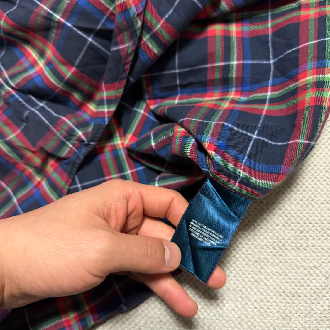 폴로 랄프로렌 멀티컬러 체크 셔츠 상품이미지4