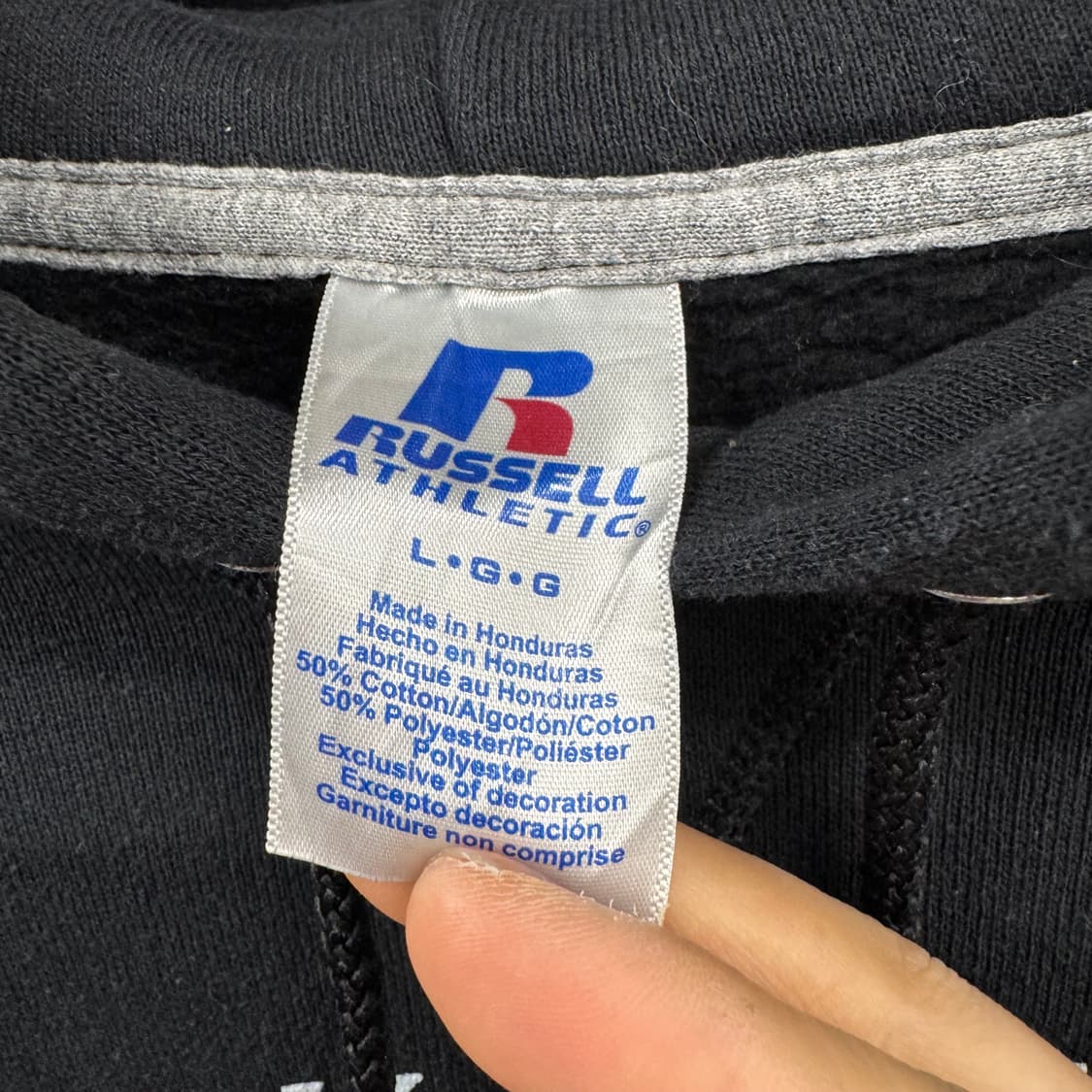 러셀 스웻 후드티 (L)   상품이미지5