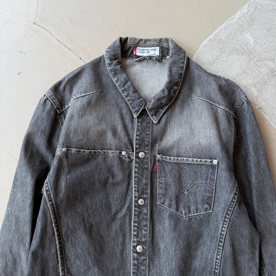 리바이스 엔지니어드 데님 자켓 상품이미지3