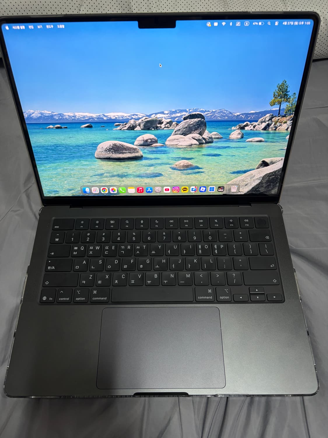 거의 새상품) 맥북 프로 14인치 M5 10코어 1TB 16GB RAM 상품이미지1