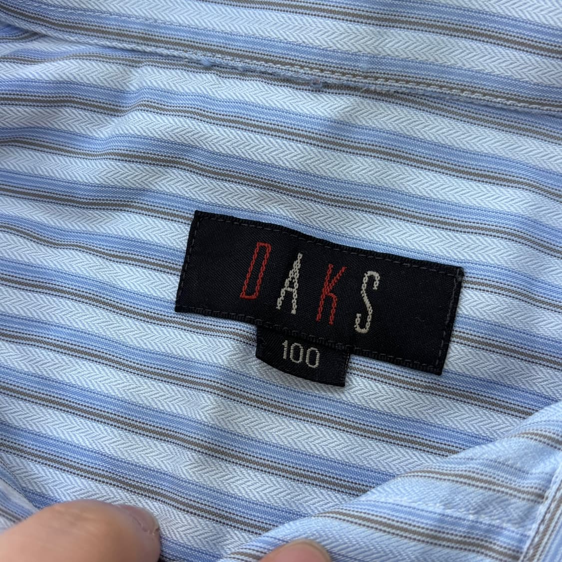 100 닥스 스트라이프 셔츠 0311E 상품이미지3