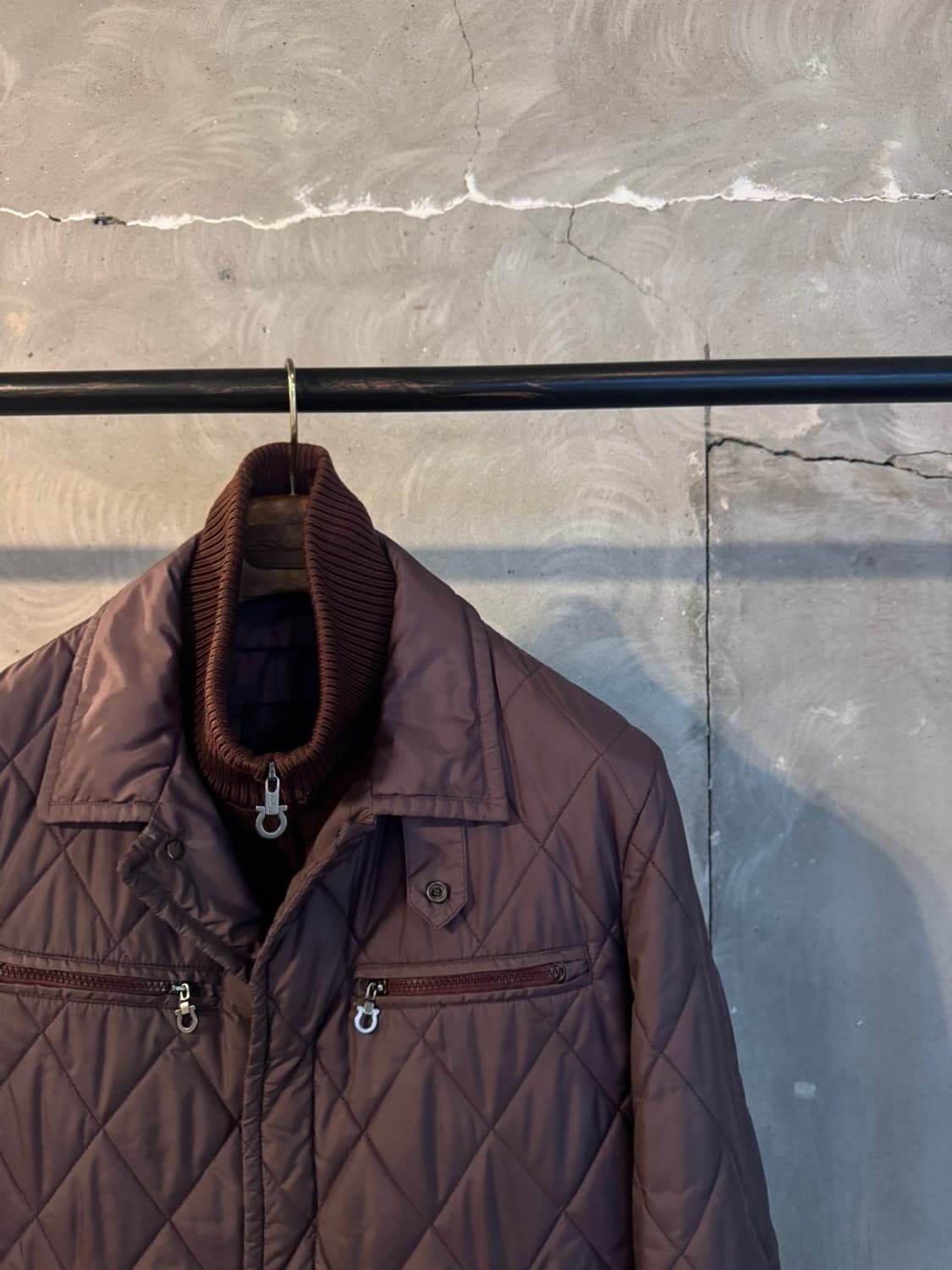 살바토레 페라가모 퀼팅 자켓 100 상품이미지10