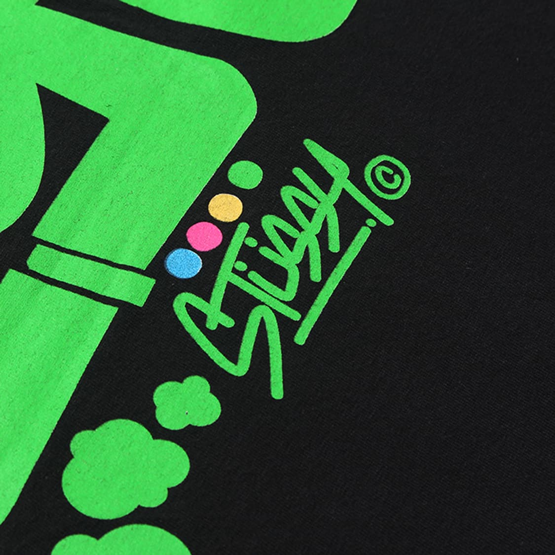  STUSSY "Black T-Shirts" 상품이미지5