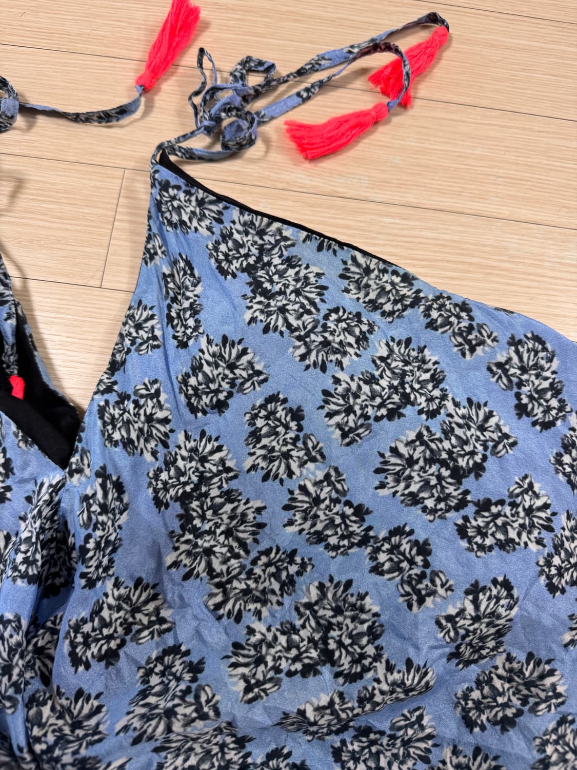 마른55 55 바스타 실크 롱 나시 민소매 블라우스 미니 원피스 산드로 상품이미지7