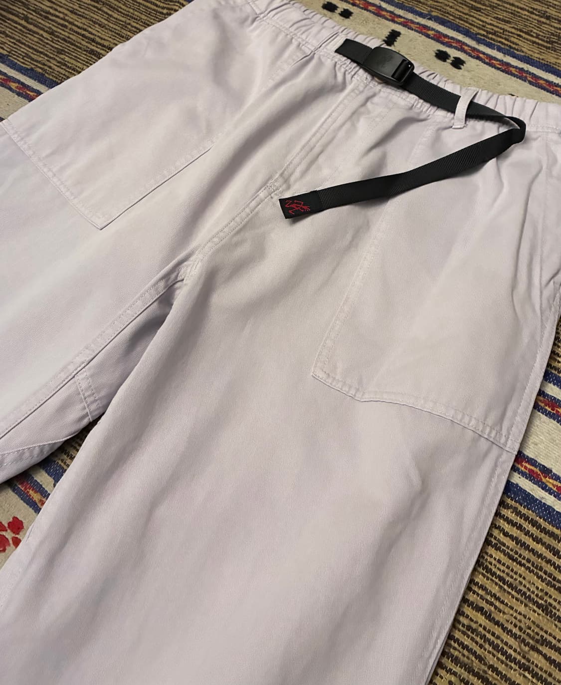 (L~XL)그라미치 루즈 테이퍼드핏 치노 퍼티그팬츠 라벤더 상품이미지2