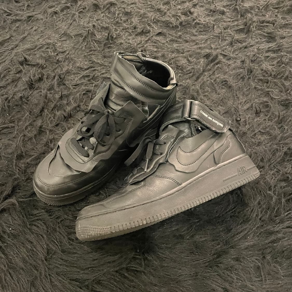 꼼데가르송 옴므플러스 x 나이키 에어포스 미드 상품이미지2