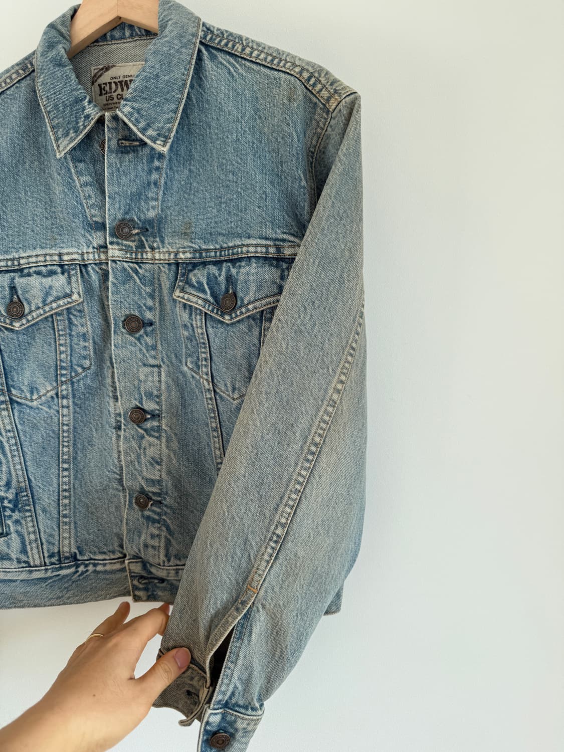 일판 에드윈(EDWIN) 데님 자켓 상품이미지5