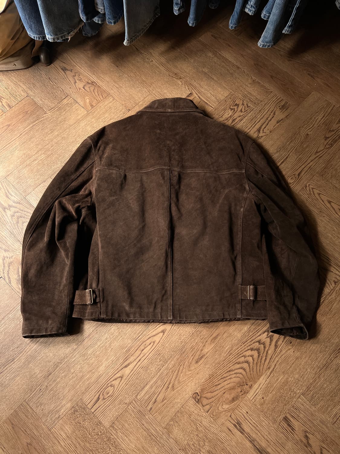 [XL]Made in Italy 이태리제 스웨이드 드리즐러 자켓 상품이미지8