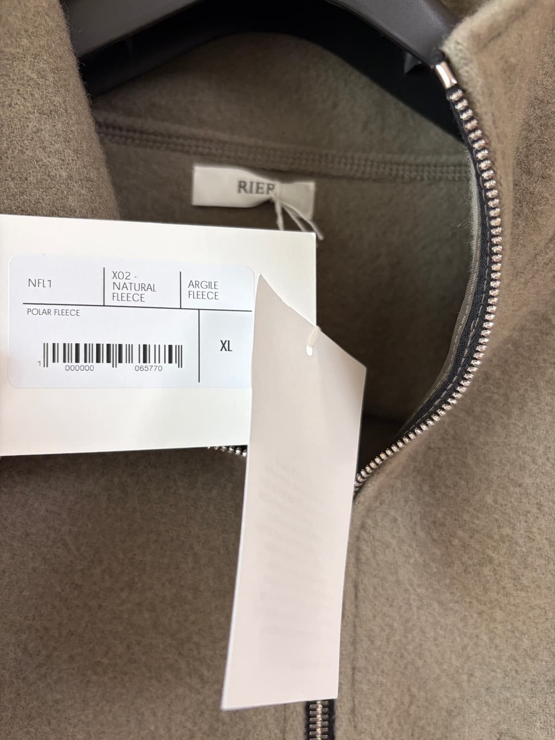 [XL] Rier POLAR FLEECE (ARGILE) 상품이미지6