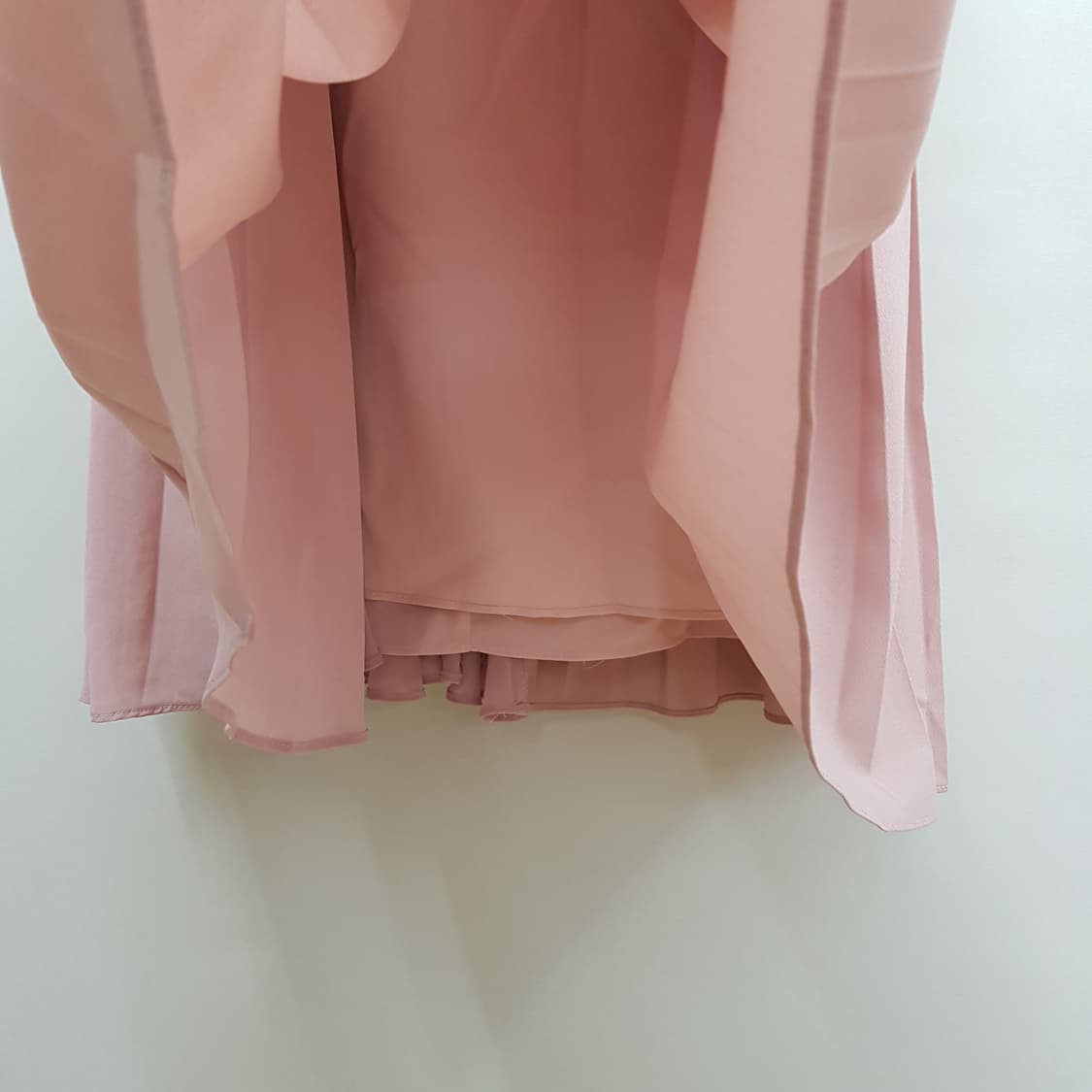 한섬 마인 플리츠 롱 벨트 원피스 XS사이즈 상품이미지4