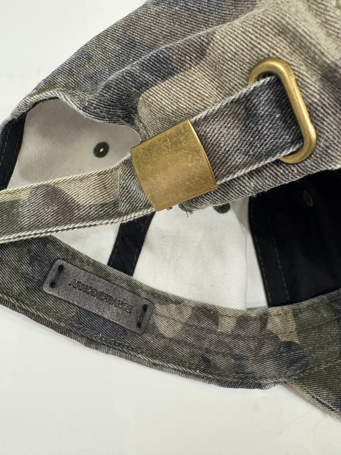 ARNODEFRANCE 빈티지 카모 캡 상품이미지8