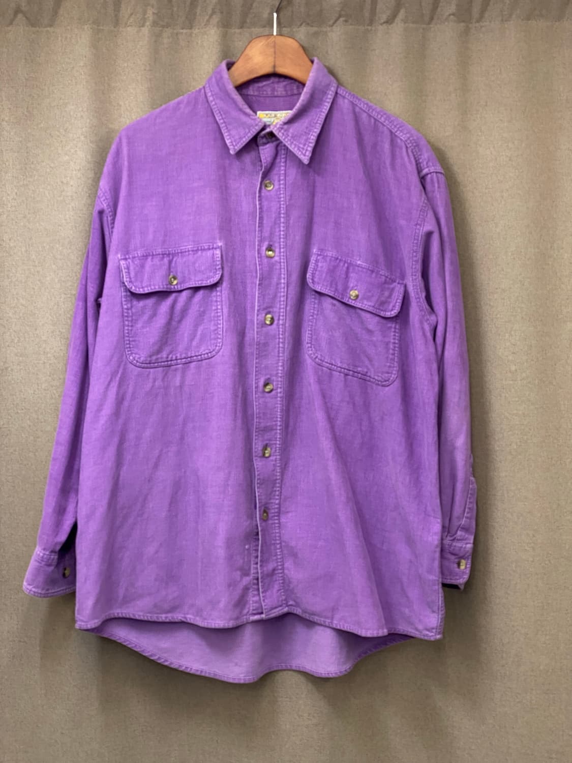 90s french 2 american 코듀로이 셔츠  상품이미지1