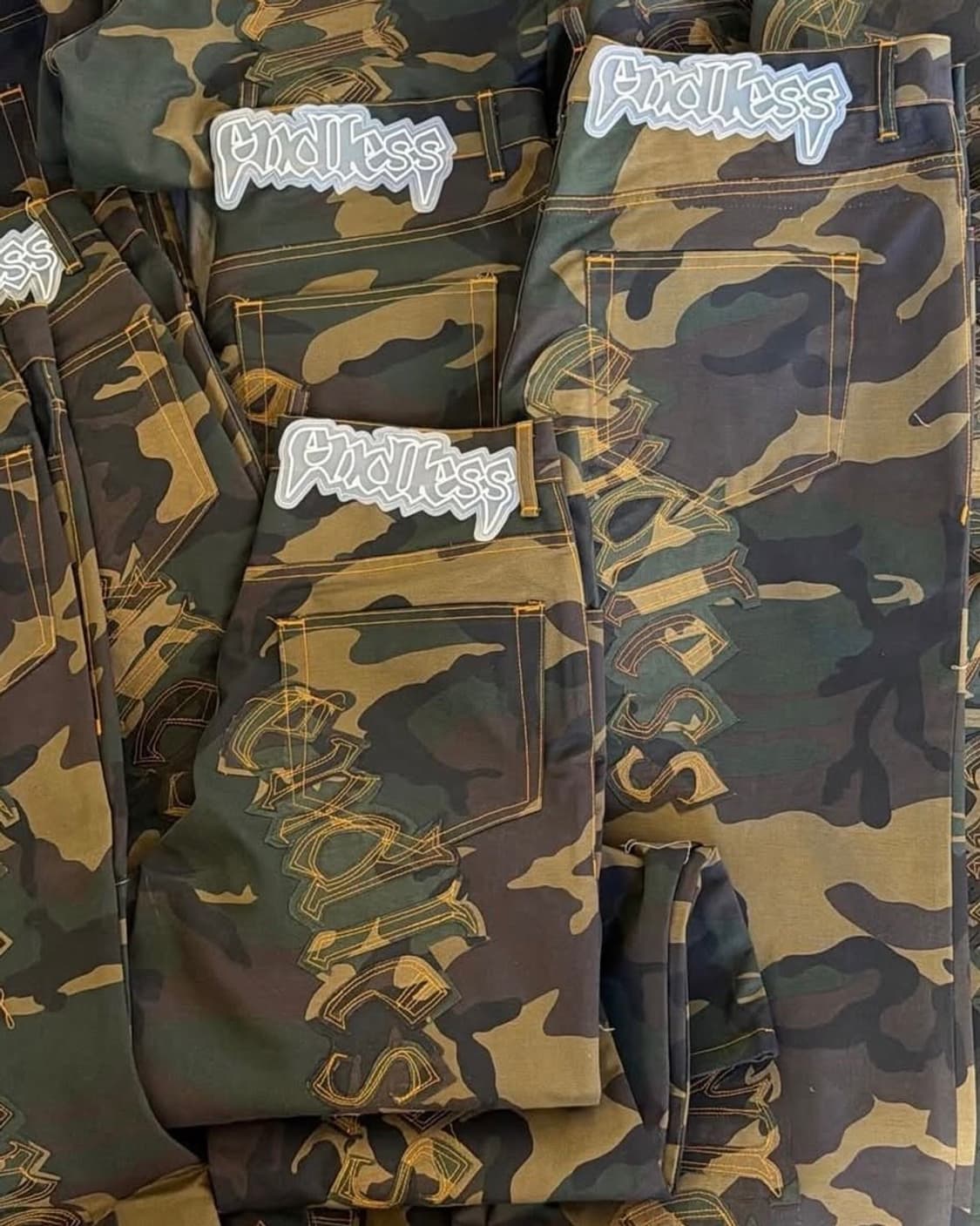 Endless Denim LA 팝업 카모팬츠 대리구매 구합니다. 상품이미지2