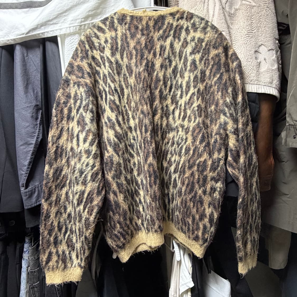 세인트 미카엘 모헤어 레오파드 가디건 상품이미지7