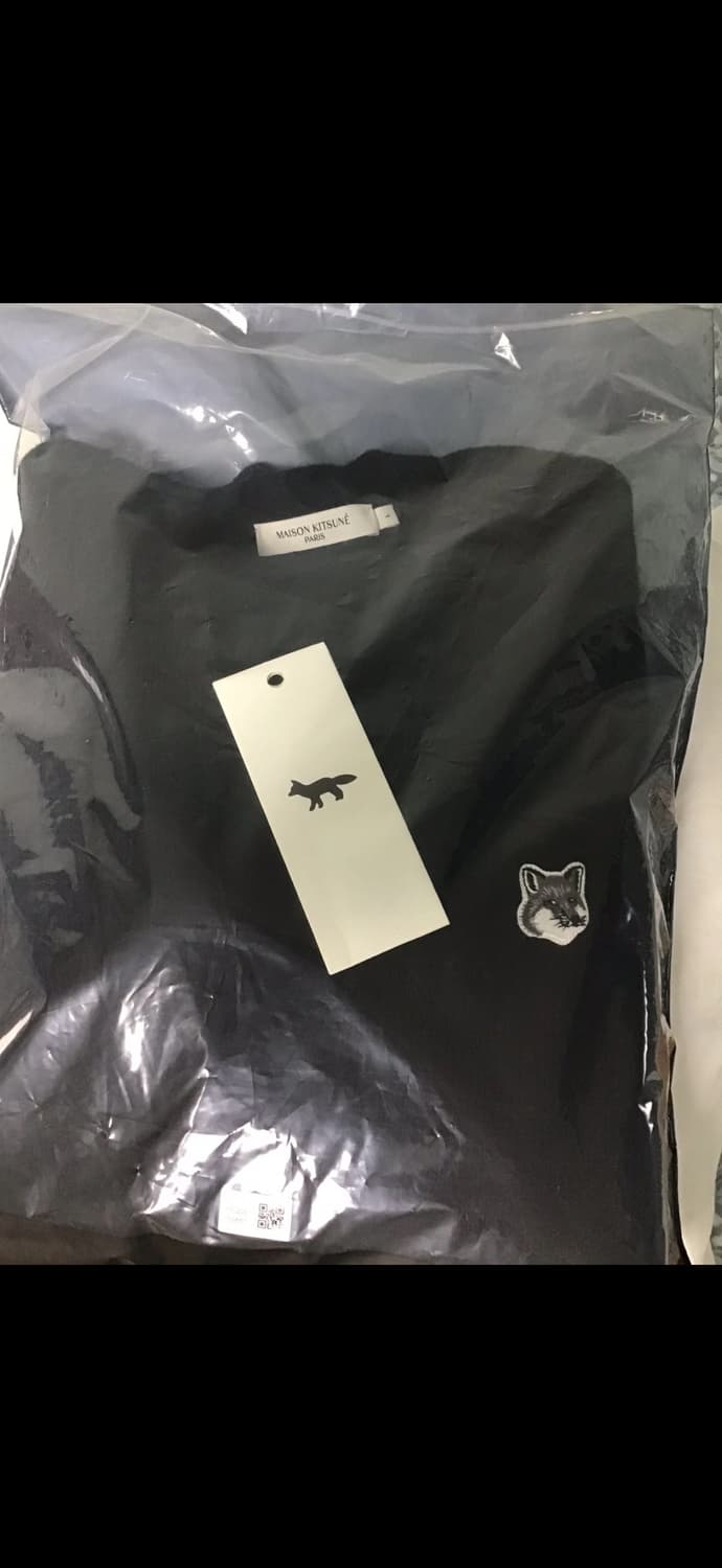 메종키츠네 가디건 블랙 L 상품이미지1