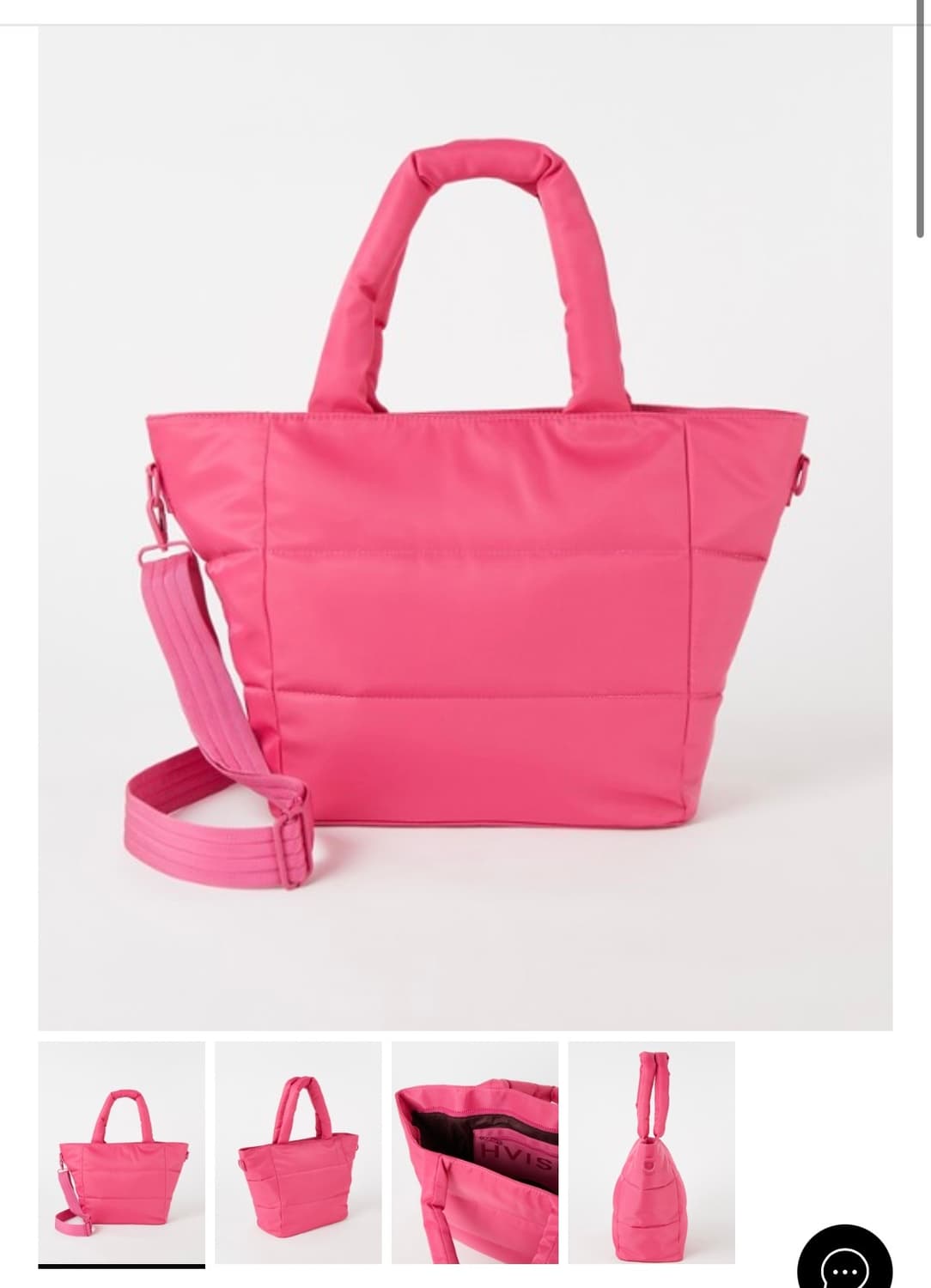 Hvisk 비스크 트윌백 미디움 핑크 상품이미지1