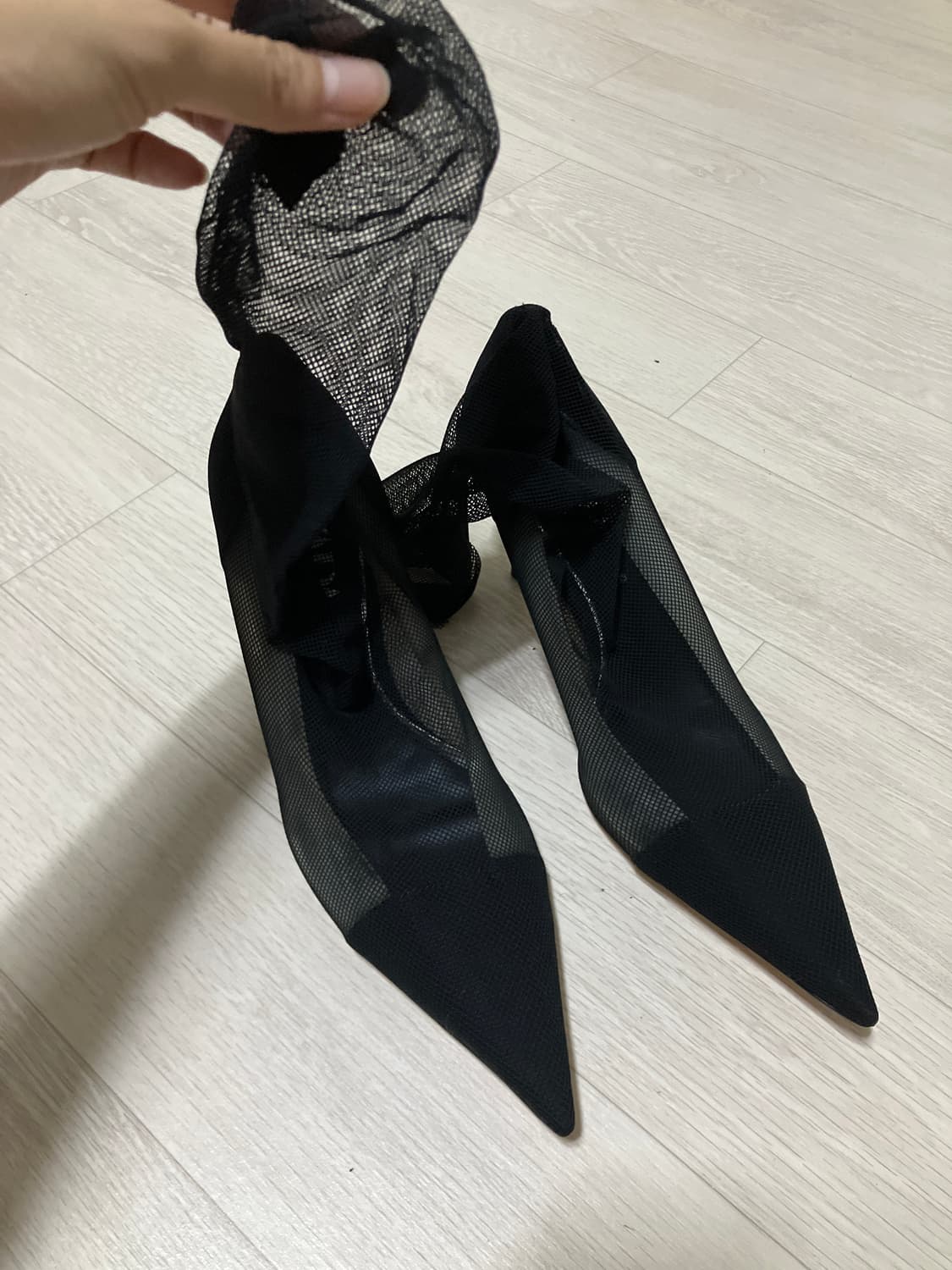 자라 메쉬 힐 38(245) 상품이미지1