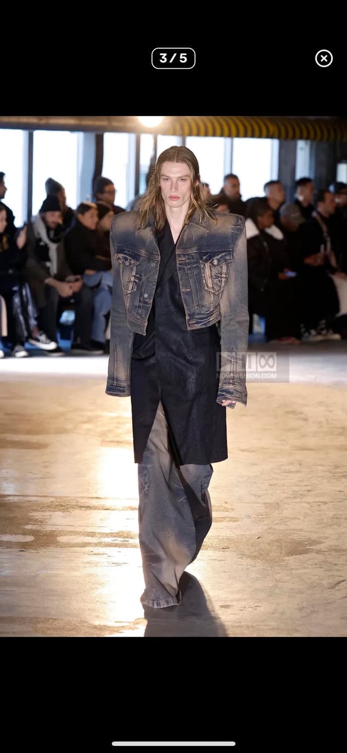 Juun.j 24AW 런웨이 트러커 자켓 상품이미지2
