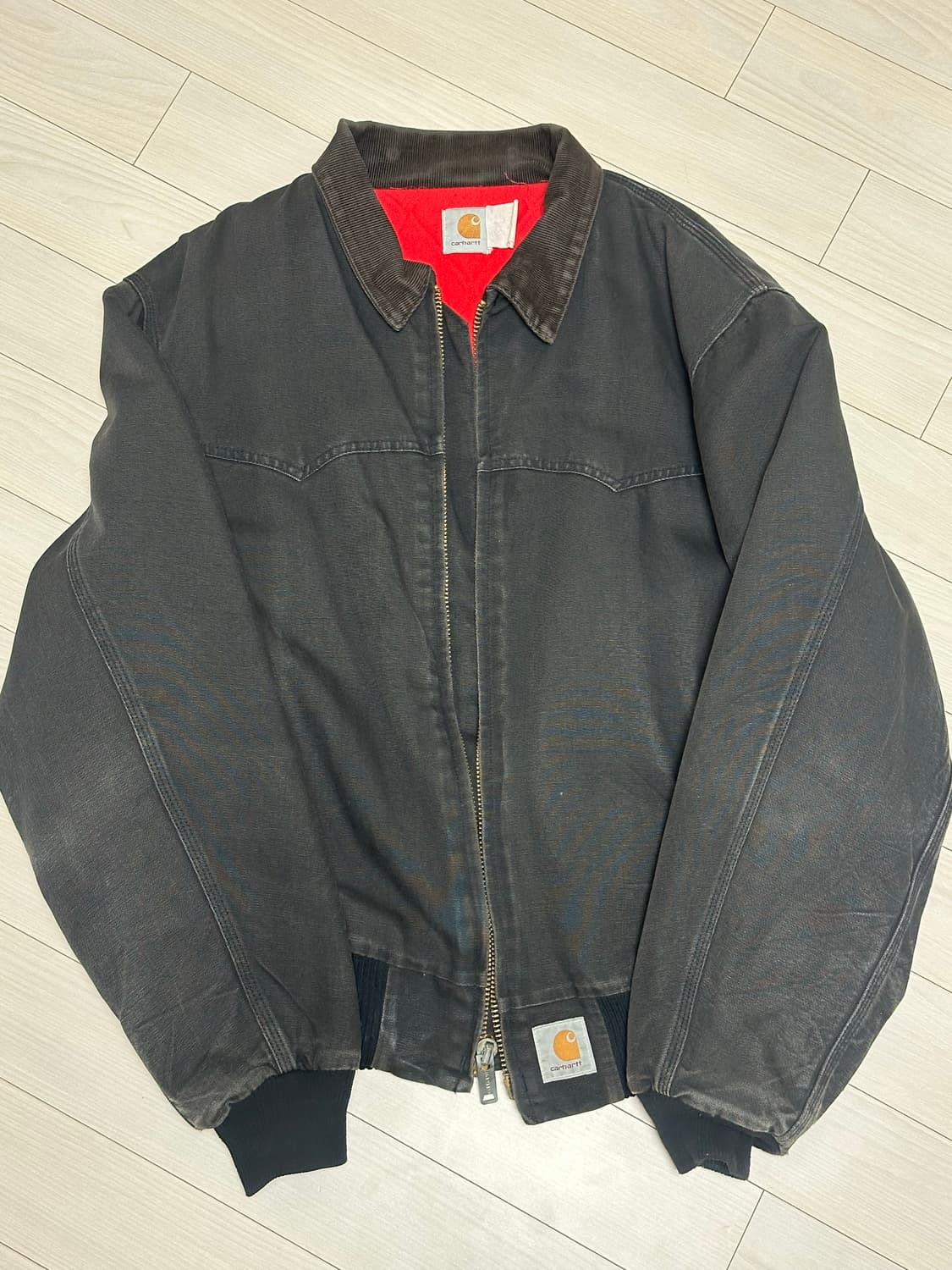 90‘s 칼하트 산타페 OG j14 black L  상품이미지1