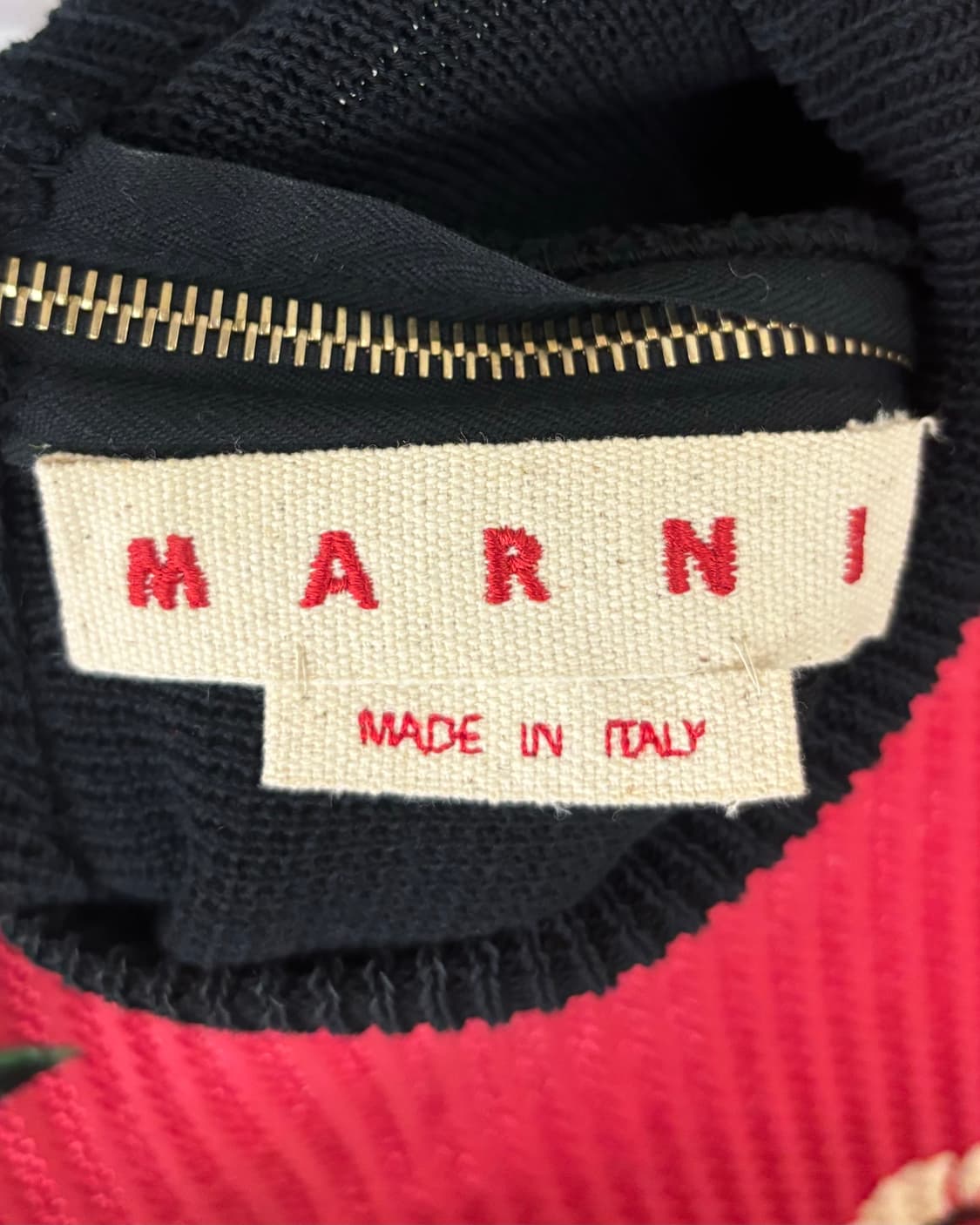 마르니 플로럴 자카드 니트 반팔 상품이미지8