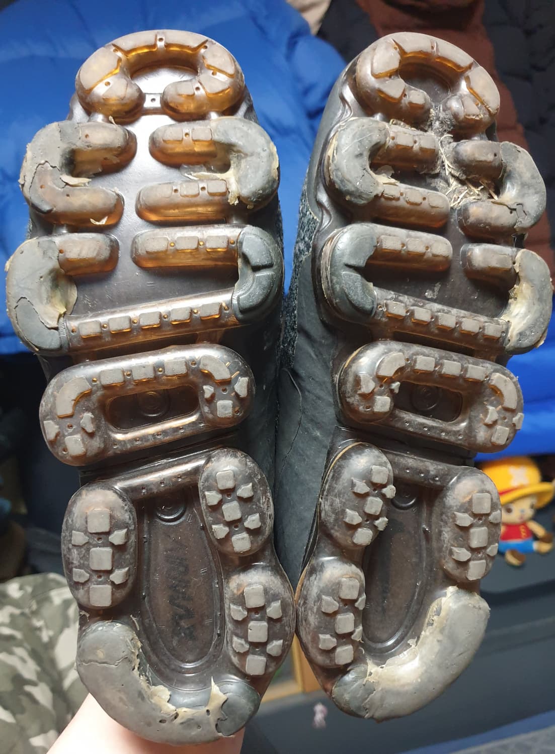 (2017s)나이키  에어 베이퍼맥스 플라이니트 블랙 다크그레이(265) 상품이미지5