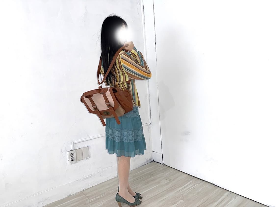Earthy Tone Sheer Stripe Jacket 상품이미지5