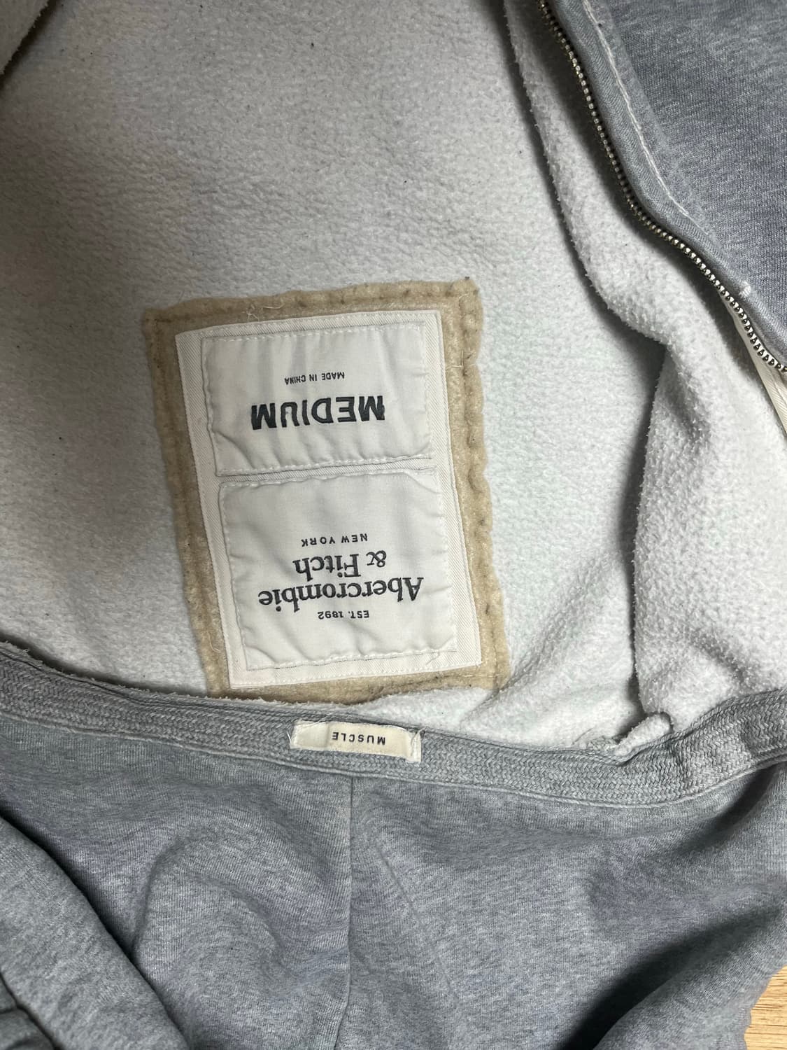 아베크롬비 후드 집업 상품이미지2