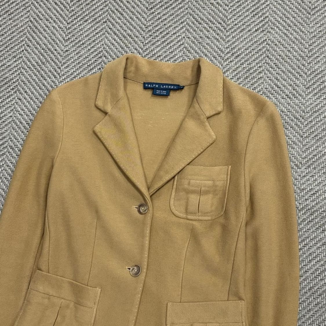 랄프로렌 코튼 베이직 블레이저 v1640 상품이미지3