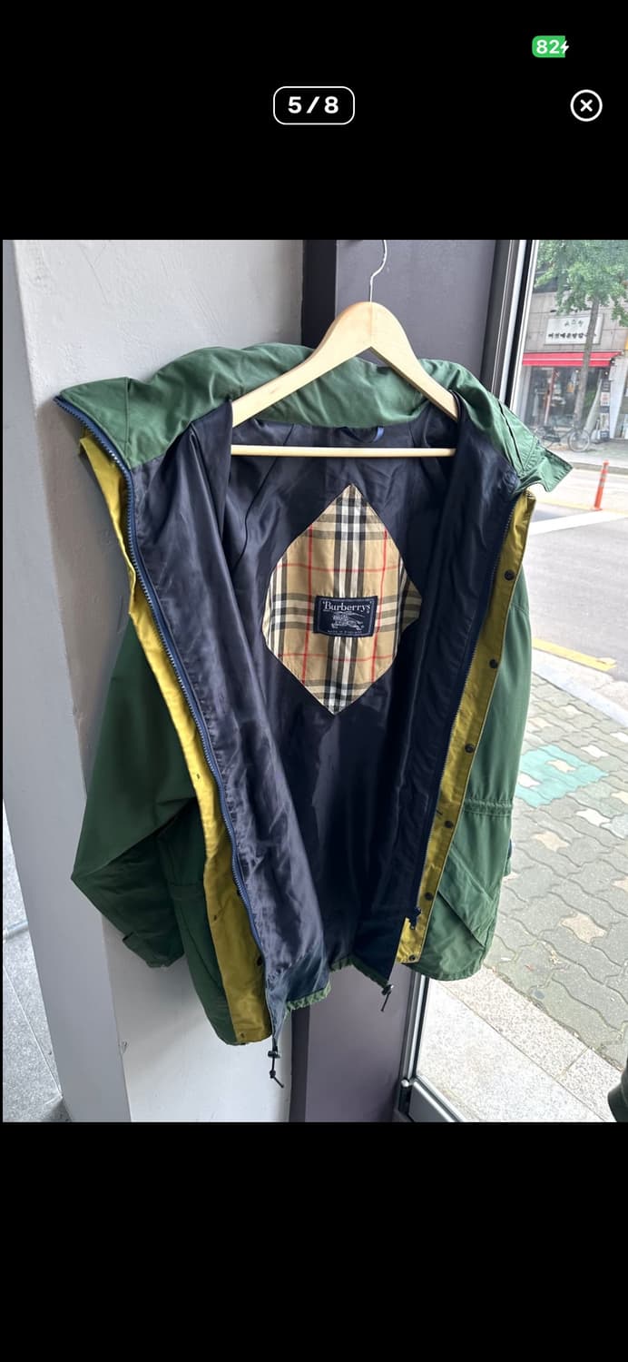 M/ 버버리 2000s 아카이브 로고 야상 자켓 상품이미지4
