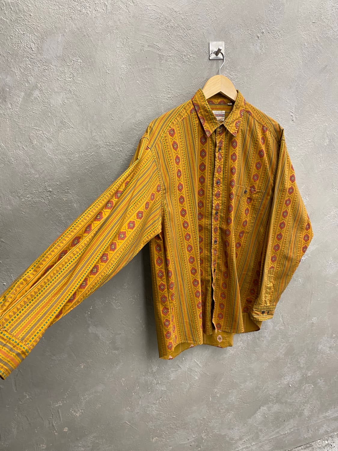 [L-XL] Guard Chain 네이티브 아메리칸 패턴 셔츠 상품이미지3