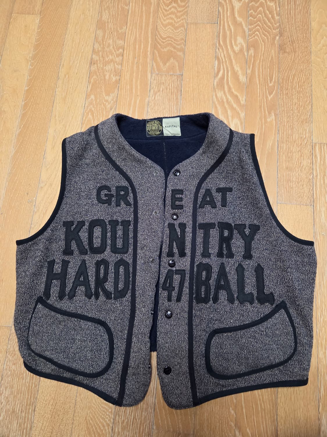 캐피탈 컨트리 베스트 조끼 상품이미지1