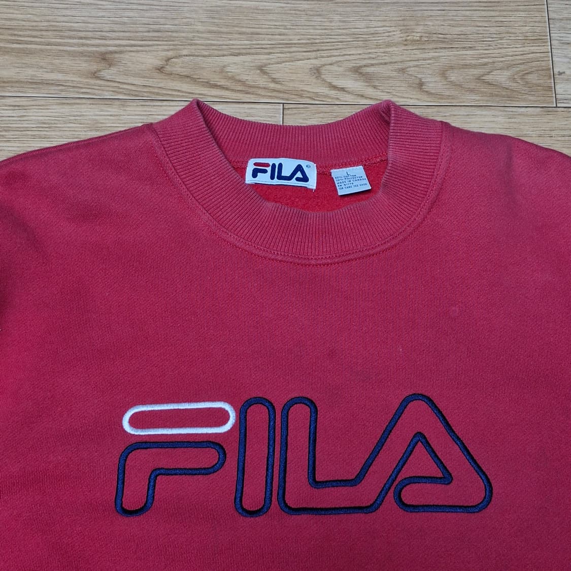 90s 휠라 FILA 자수 맨투맨 L~2XL 상품이미지2