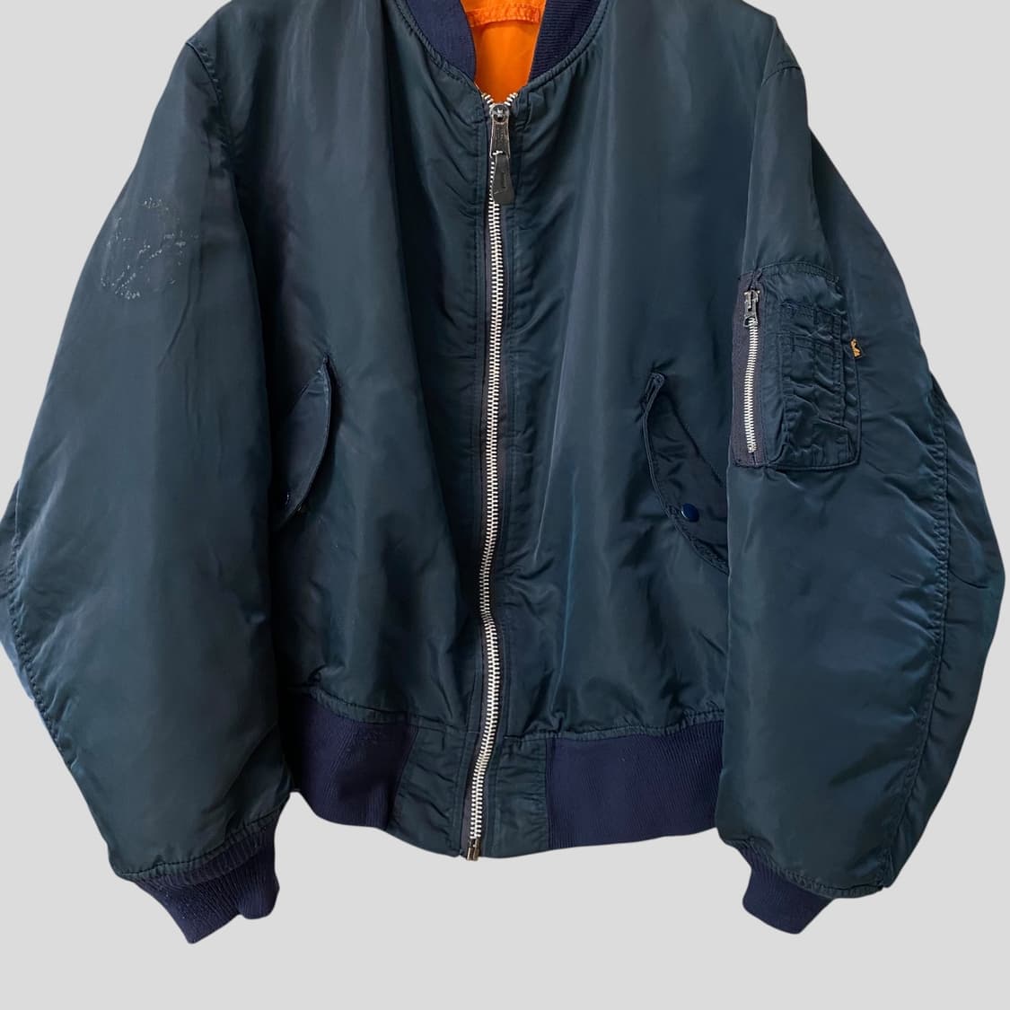 (3XL)알파인더스트리 MA-1 자켓 USA 상품이미지3