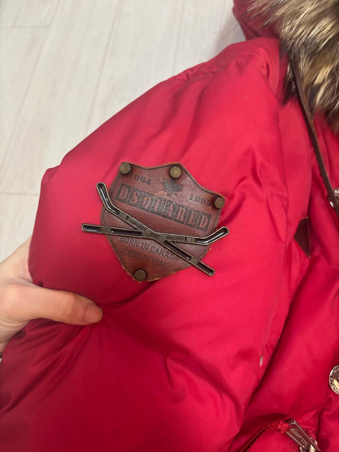 dsquared2 퍼 패딩 상품이미지5