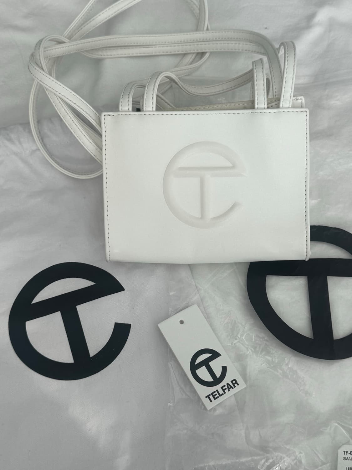 텔파 telfar 텔파 미니백 화이트 상품이미지1