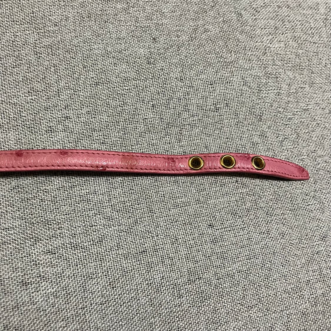 [OS] 미우미우 핑크 하트 레더 팔찌 상품이미지4