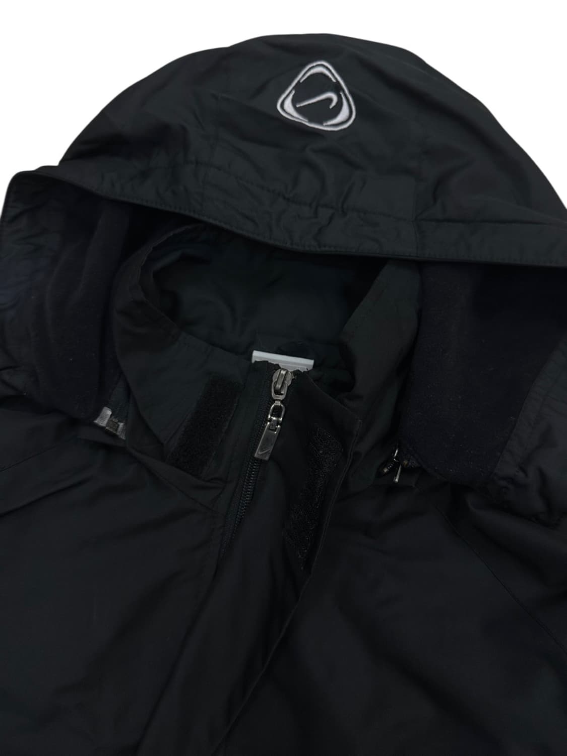 00s 나이키 맨유 기모 후드집업 블랙 (M) 상품이미지3