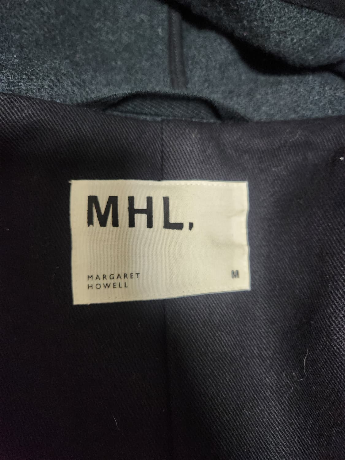 마가렛호웰MHL 후드코트 팔아요 새상품급 상품이미지4